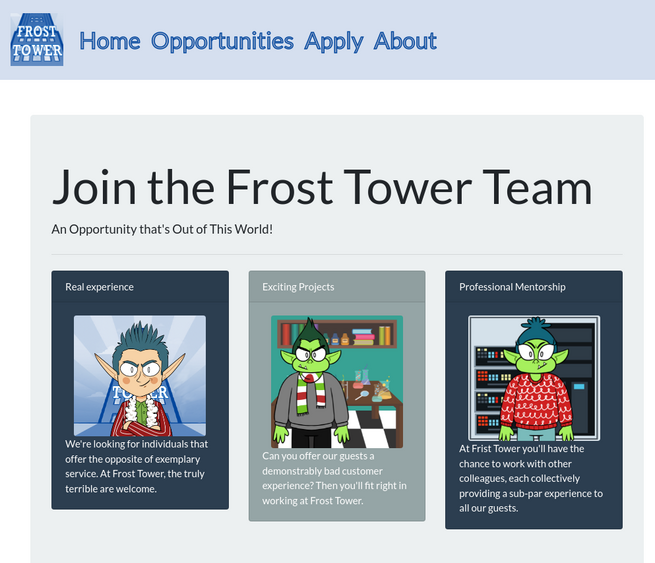 Jack Frost Tower Jobs